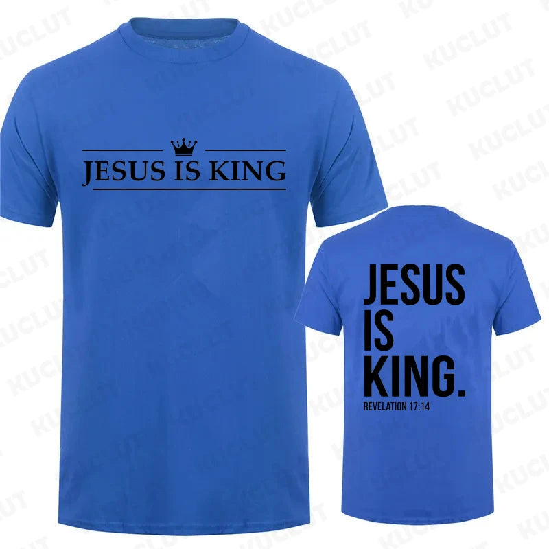 Jesus Is King T Shirt for Men