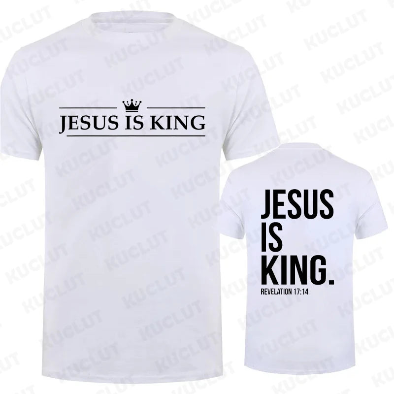 Jesus Is King T Shirt for Men