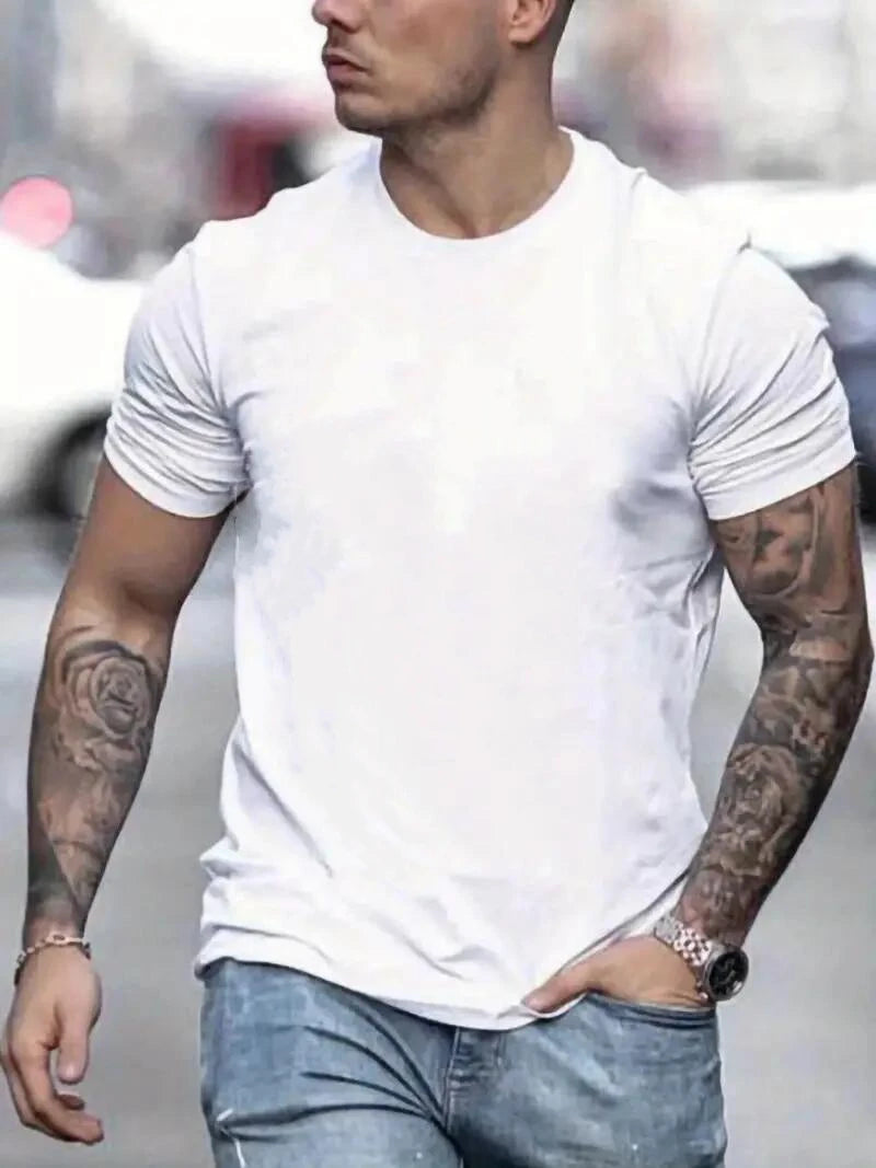 Jesus Print T Shirt Men