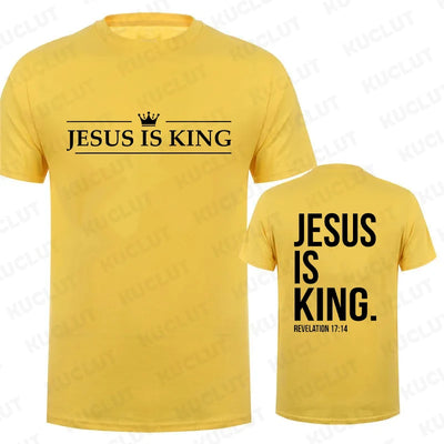Jesus Is King T Shirt for Men