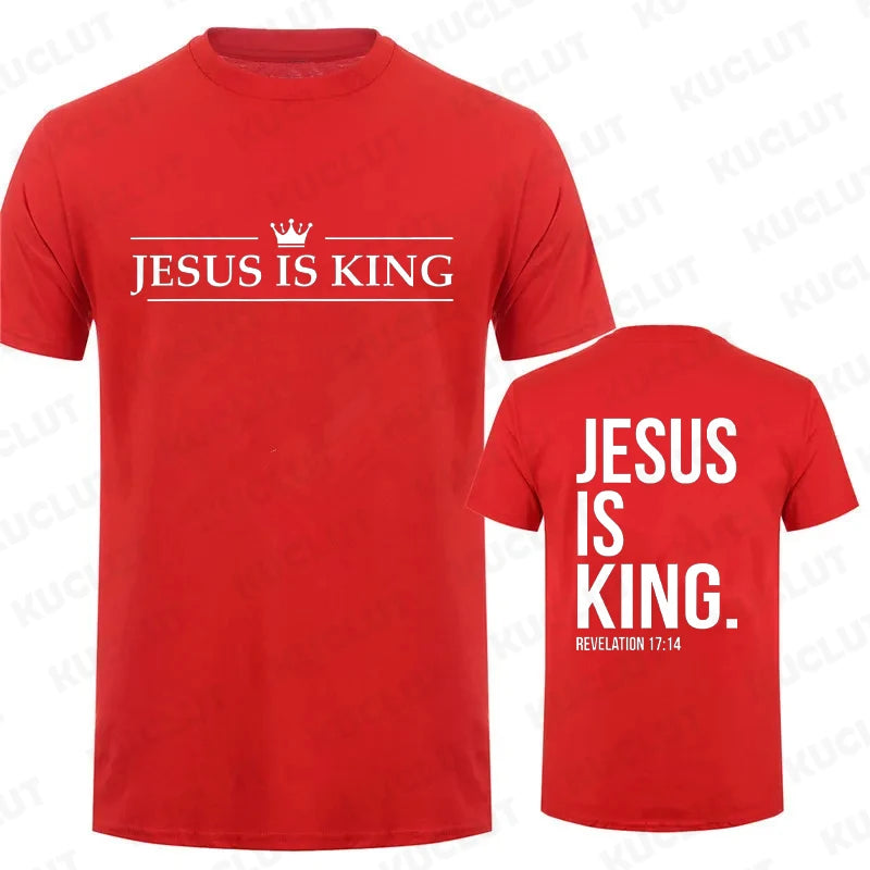 Jesus Is King T Shirt for Men
