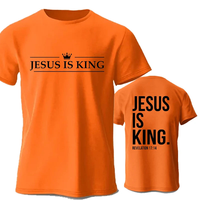 Jesus Is King T Shirt for Men