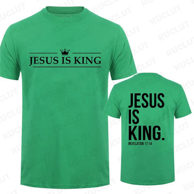 Jesus Is King T Shirt for Men