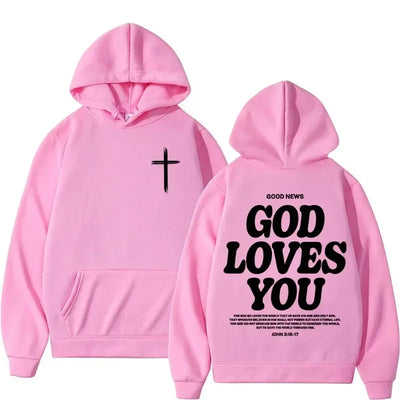 God Loves You Men's Hoodie